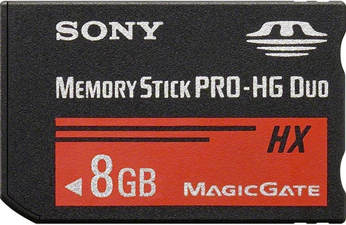 8GB Sony Memory Stick PRO Duo memóriakártya OEM - PSP Kiegészítők
