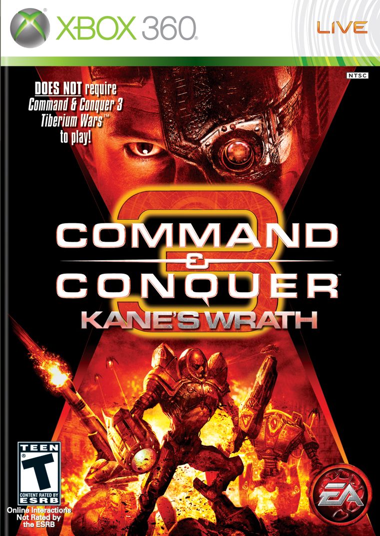 Command & Conquer 3 Kanes Wrath - Xbox 360 Játékok