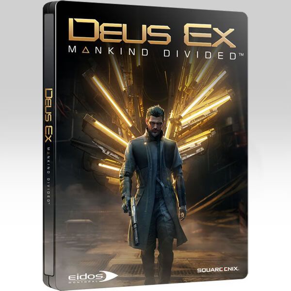 Deus Ex Mankind Divided Limited Steelbook Edition (Ps4)