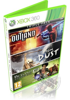 Triple Pack (Beyond Good and Evil HD - Outland - From Dust) - Xbox 360 Játékok