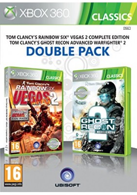 Tom Clancy Rainbow Six Vegas 2 Complete Edition + Ghost Recon Advanced Warfighter 2 Double Pack - Xbox 360 Játékok