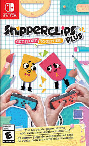  Snipperclips Plus Cut It Out Together - Nintendo Switch Játékok