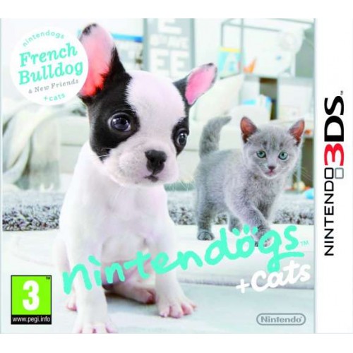 Nintendogs + Cats - French Bulldog - Nintendo 3DS Játékok