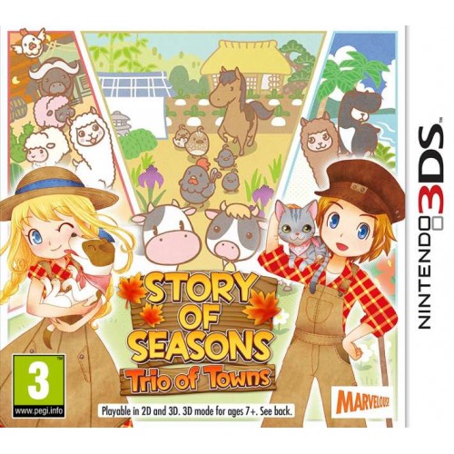 Story of Seasons Trio of Towns - Nintendo 3DS Játékok