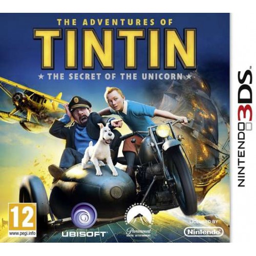 The Adventures Of Tintin The Secret Of The Unicorn - Nintendo 3DS Játékok