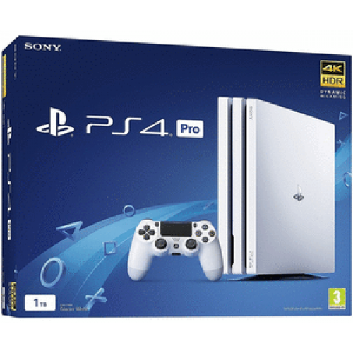 PlayStation 4 Pro 1 TB (Glacier White) - PlayStation 4 Gépek