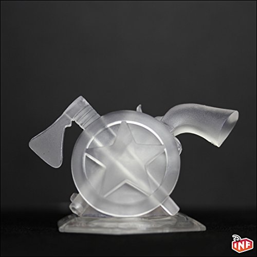 DISNEY INFINITY Crystal Clear Lone Ranger Gun, Badge and Tomahawk Playset Piece