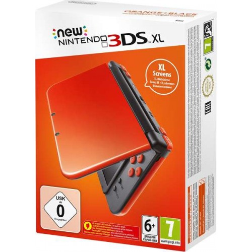 New Nintendo 3DS XL (Narancs-fekete) - Nintendo 3DS Gépek