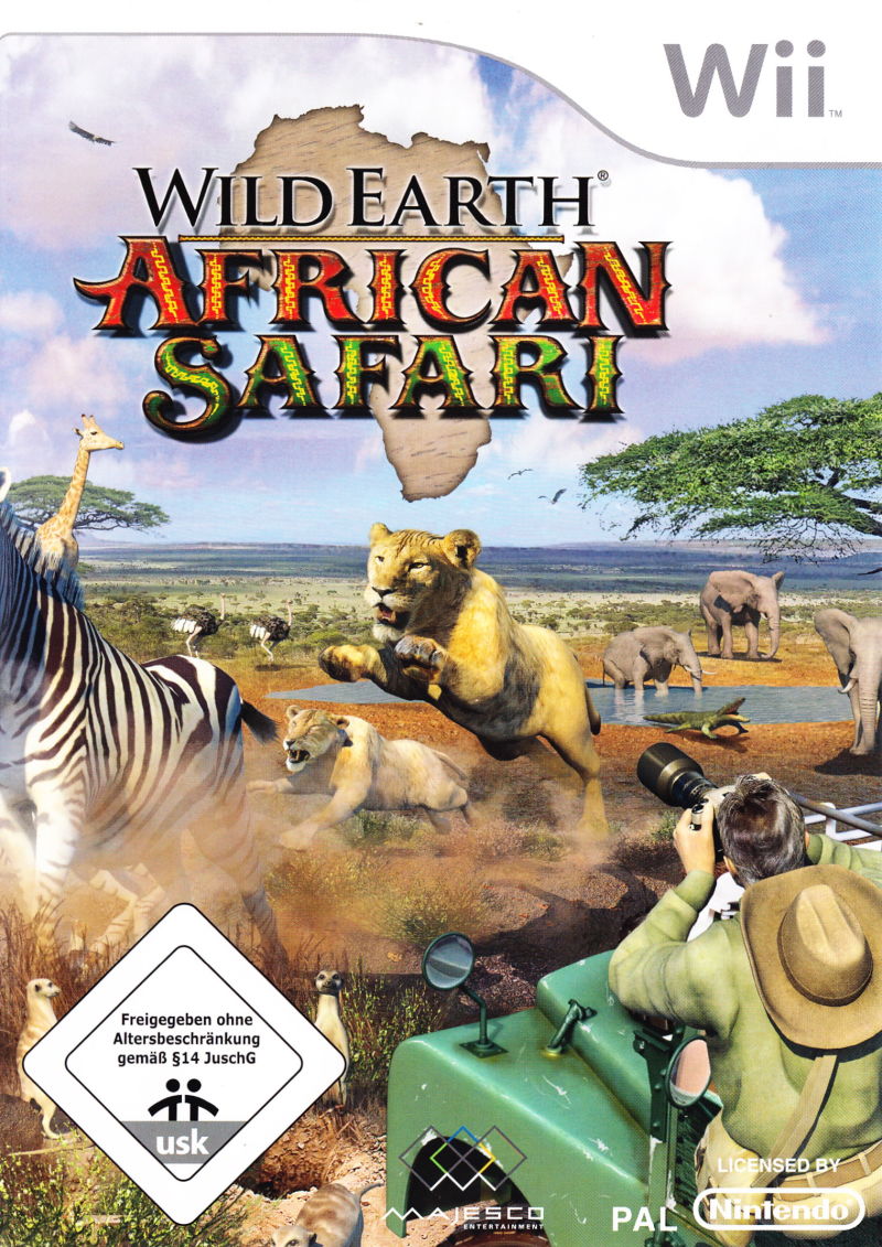 Wild Earth African Safari - Nintendo Wii Játékok