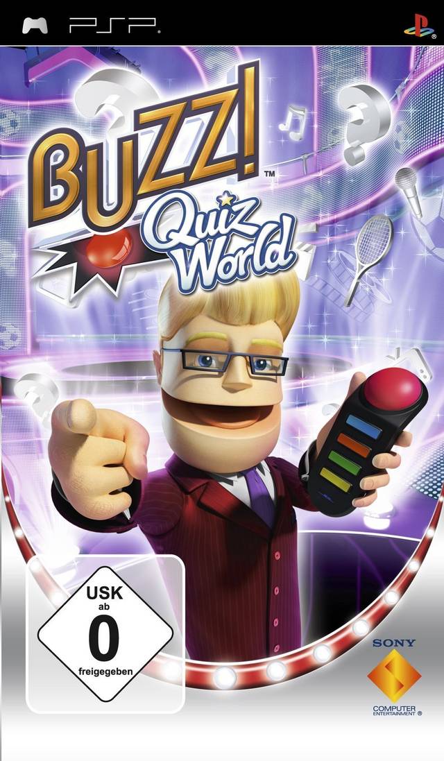Buzz! World Quiz - PSP Játékok