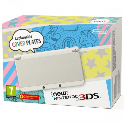 New Nintendo 3DS (Fehér) + 4 GB memóriakártya - Nintendo 3DS Gépek