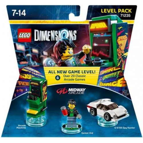 LEGO Dimensions Midway Retro Gamer Level Pack 71235