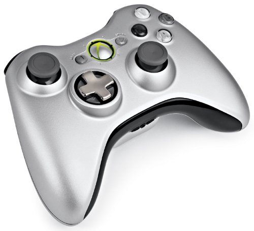 Xbox 360 Wireless Controller Ezüst - Xbox 360 Kontrollerek