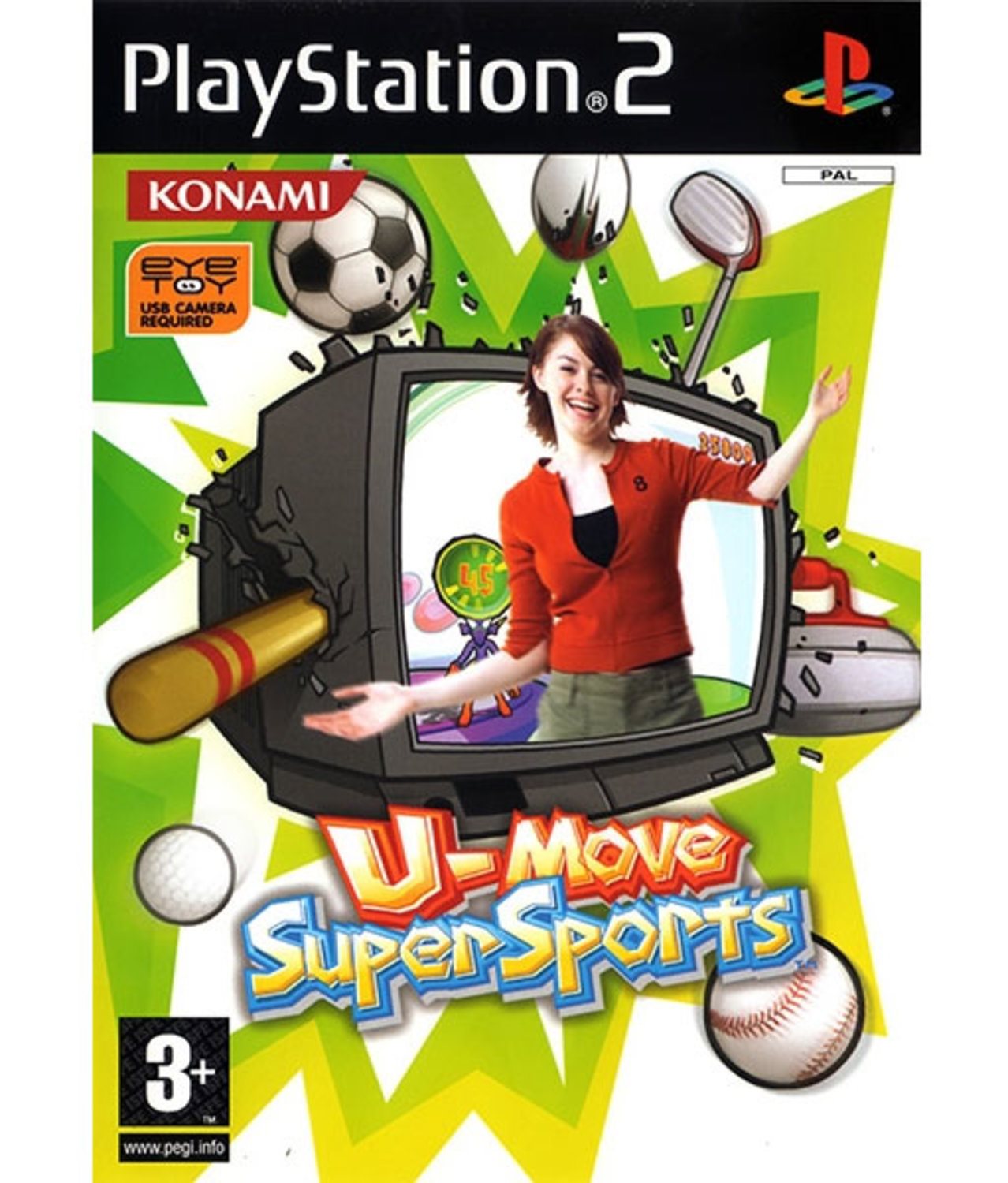 U Move Super Sports - PlayStation 2 Játékok