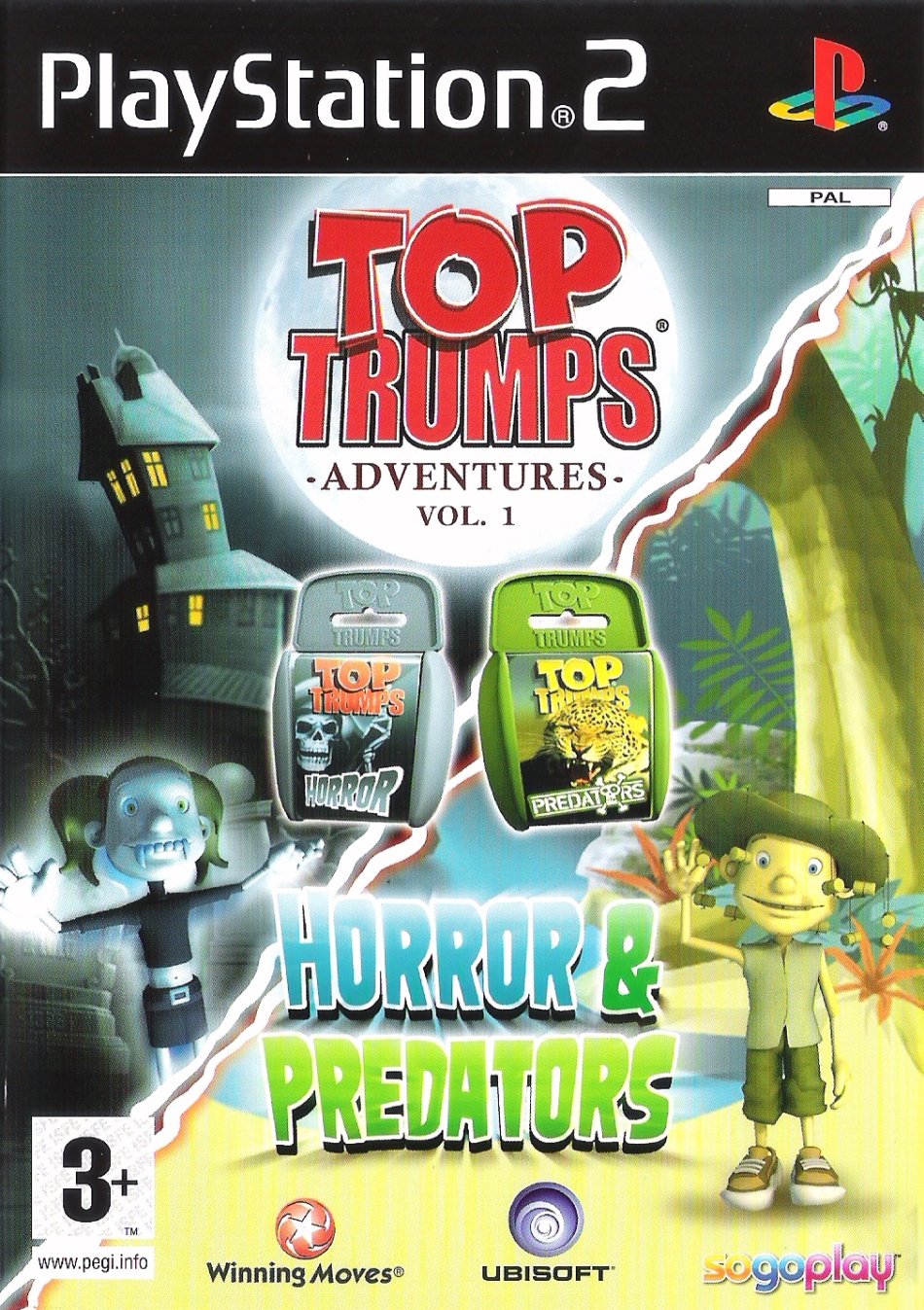 Top Trumps Adventures 1 Horror & Predators