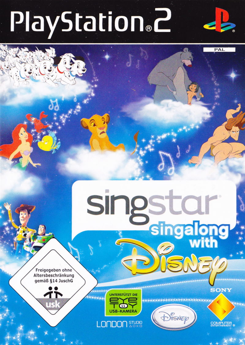 Singstar Singalong With Disney - PlayStation 2 Játékok