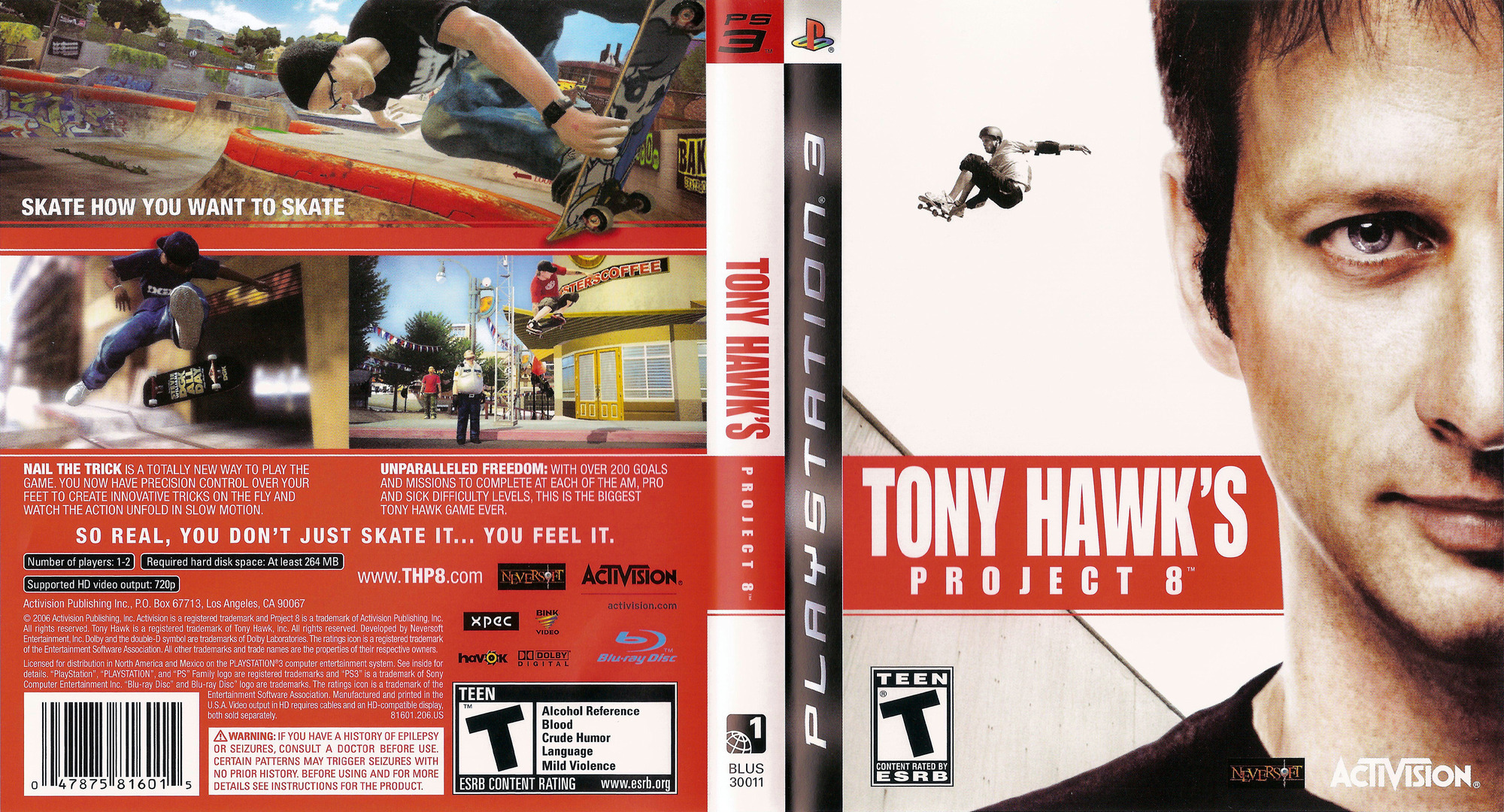 Tony Hawks Project 8