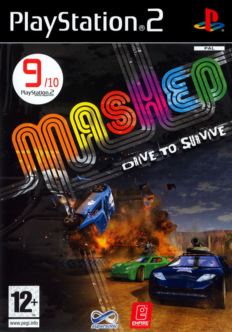 Mashed Drive To Survive - PlayStation 2 Játékok