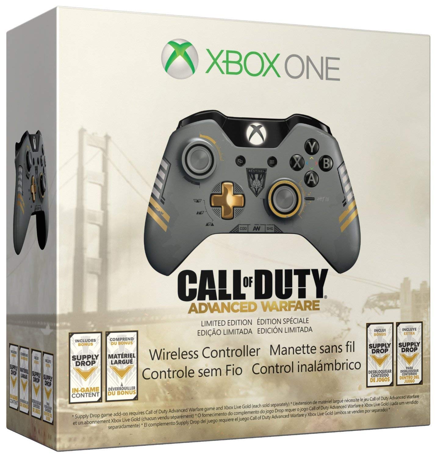 Xbox One Wireless Controller Call of Duty Advanced Warfare Limited Edition