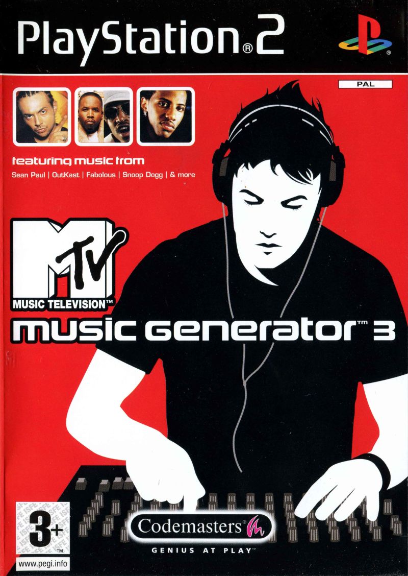 MTV Music Generator 3 - PlayStation 2 Játékok
