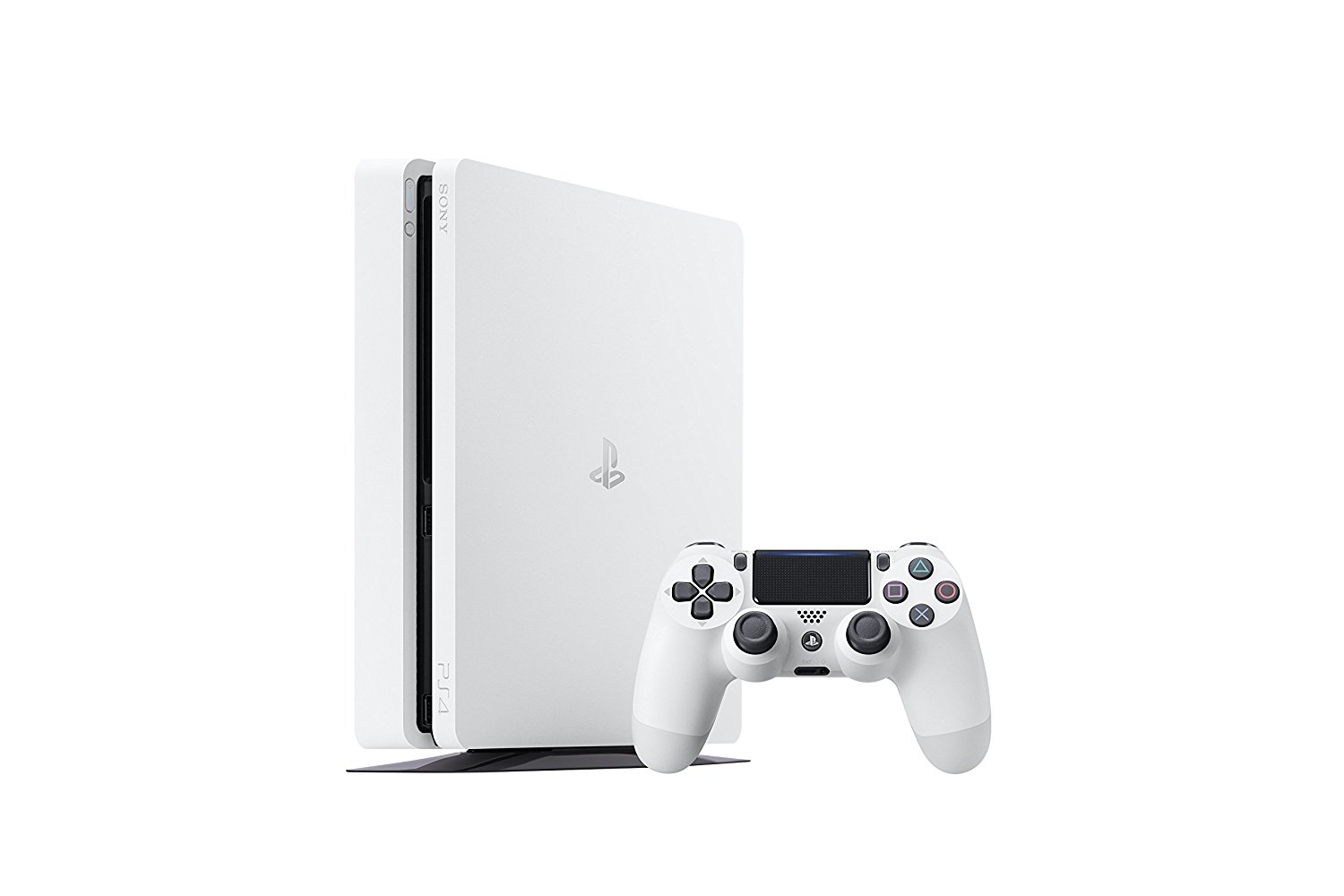PlayStation 4 Slim 500 GB Glacier White - PlayStation 4 Gépek