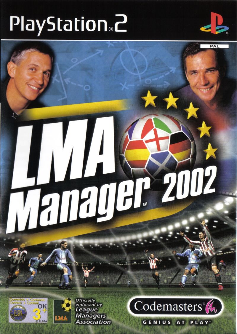 LMA Manager 2002 - PlayStation 2 Játékok