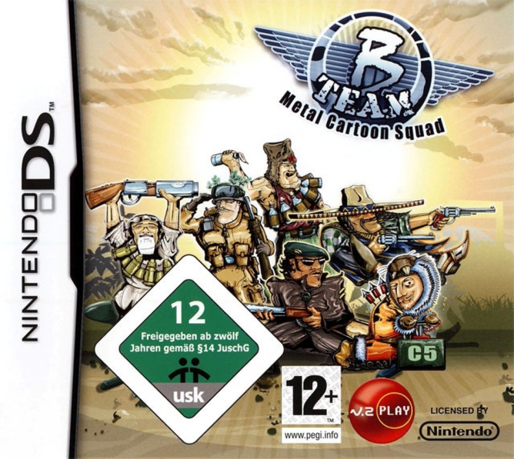 B Team Metal Cartoon Squad - Nintendo DS Játékok