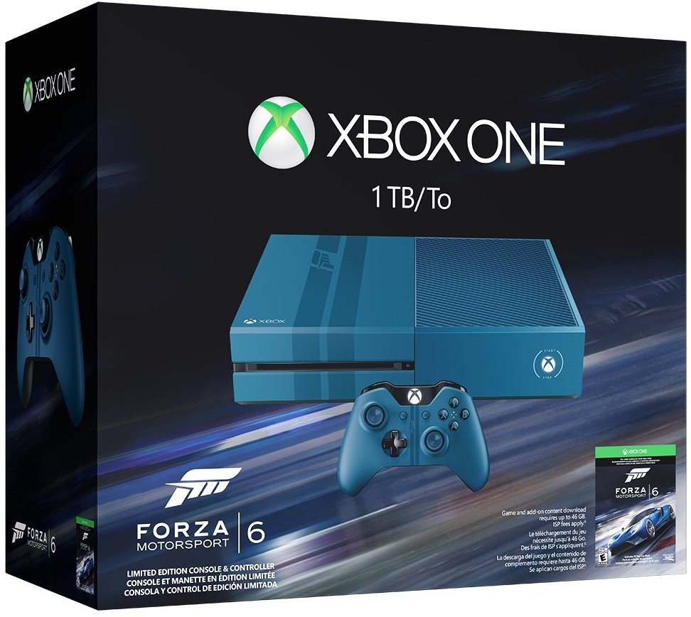 Xbox One 1TB Forza Motorsport 6 Limited Bundle