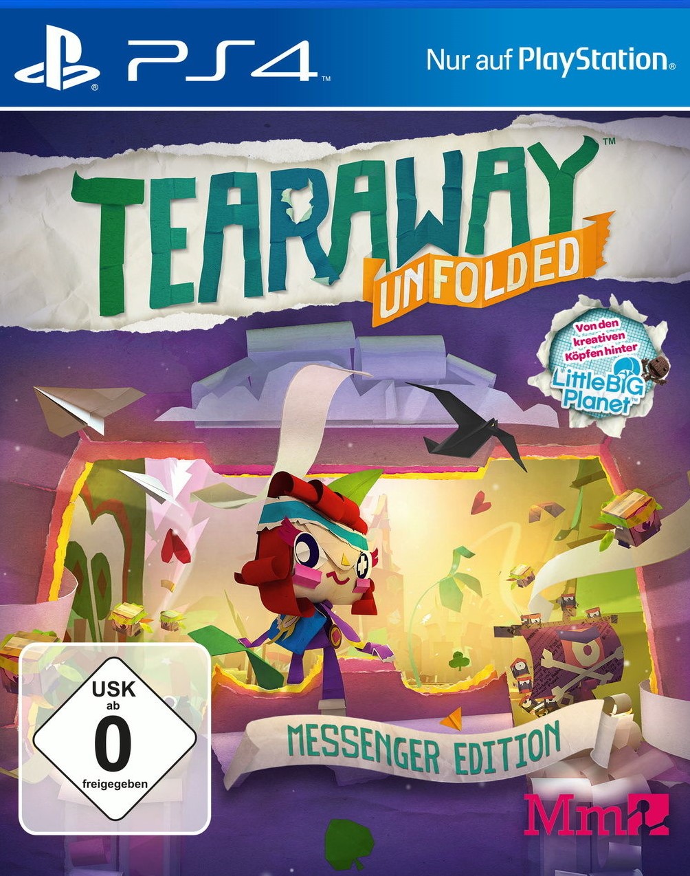 Tearaway Unfolded Messenger Edition - PlayStation 4 Játékok