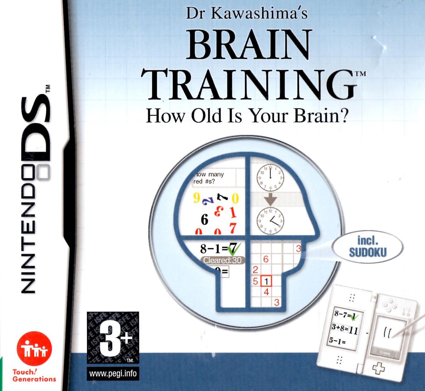Dr Kawashimas Brain Training How Old Is Your Brain? - Nintendo DS Játékok