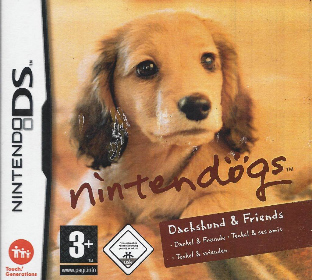 Nintendogs Dachshund & Friends - Nintendo DS Játékok