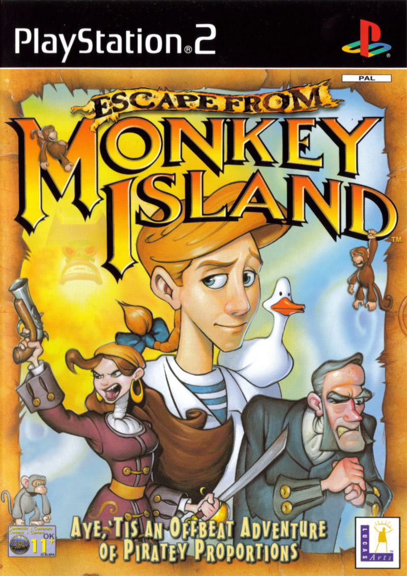 Escape From Monkey Island - PlayStation 2 Játékok