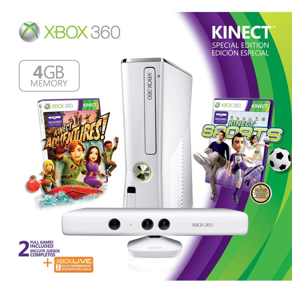 XBOX 360 Slim 250GB Kinect Special Edition Bundle