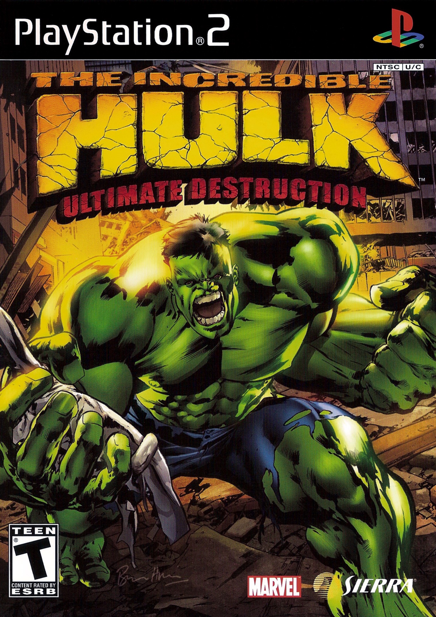 The Incredible Hulk Ultimate Destruction - PlayStation 2 Játékok