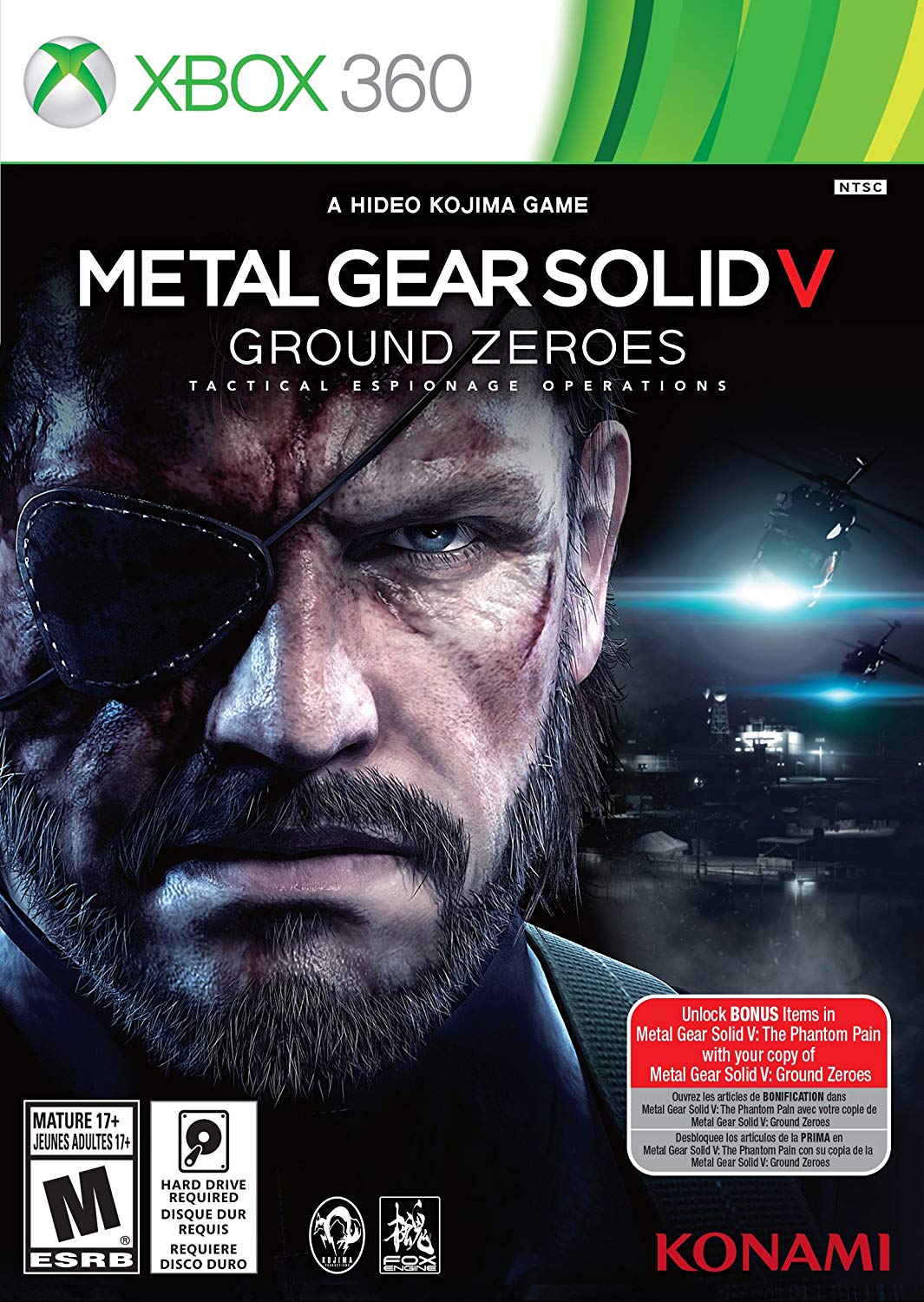 Metal Gear Solid V Ground Zeroes - Xbox 360 Játékok