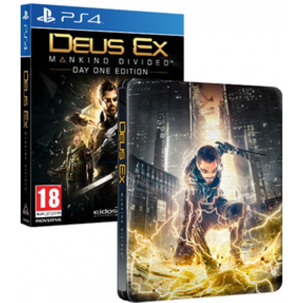 Deus Ex Mankind Divided Day One Edition (Steelbook)