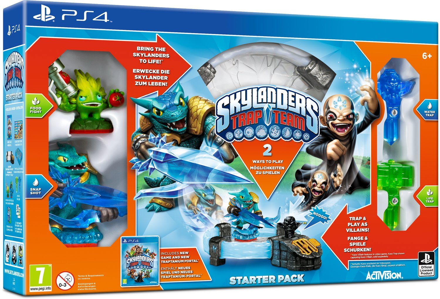 Skylanders Trap Team Two Ways to Play Starter Pack