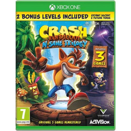 Crash Bandicoot N. Sane Trilogy - Xbox One Játékok