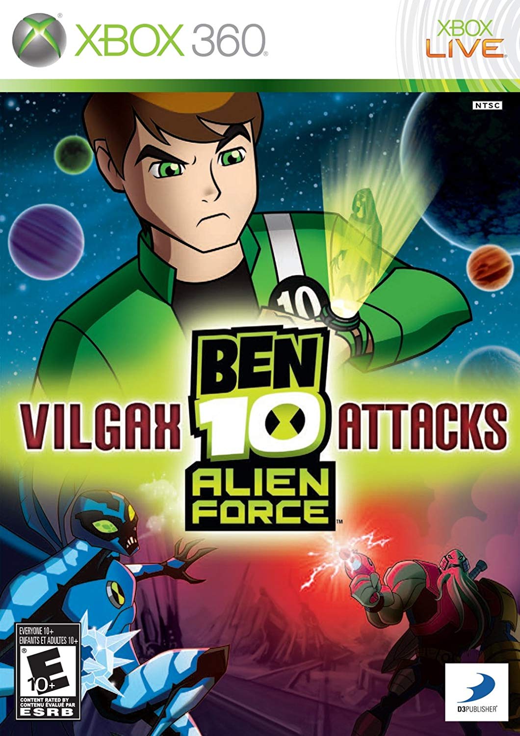 Ben 10 Alien Force Vilgax Attacks - Xbox 360 Játékok