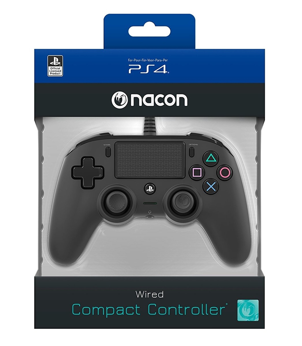 Nacon Wired Compact Controller - PlayStation 4 Kontrollerek