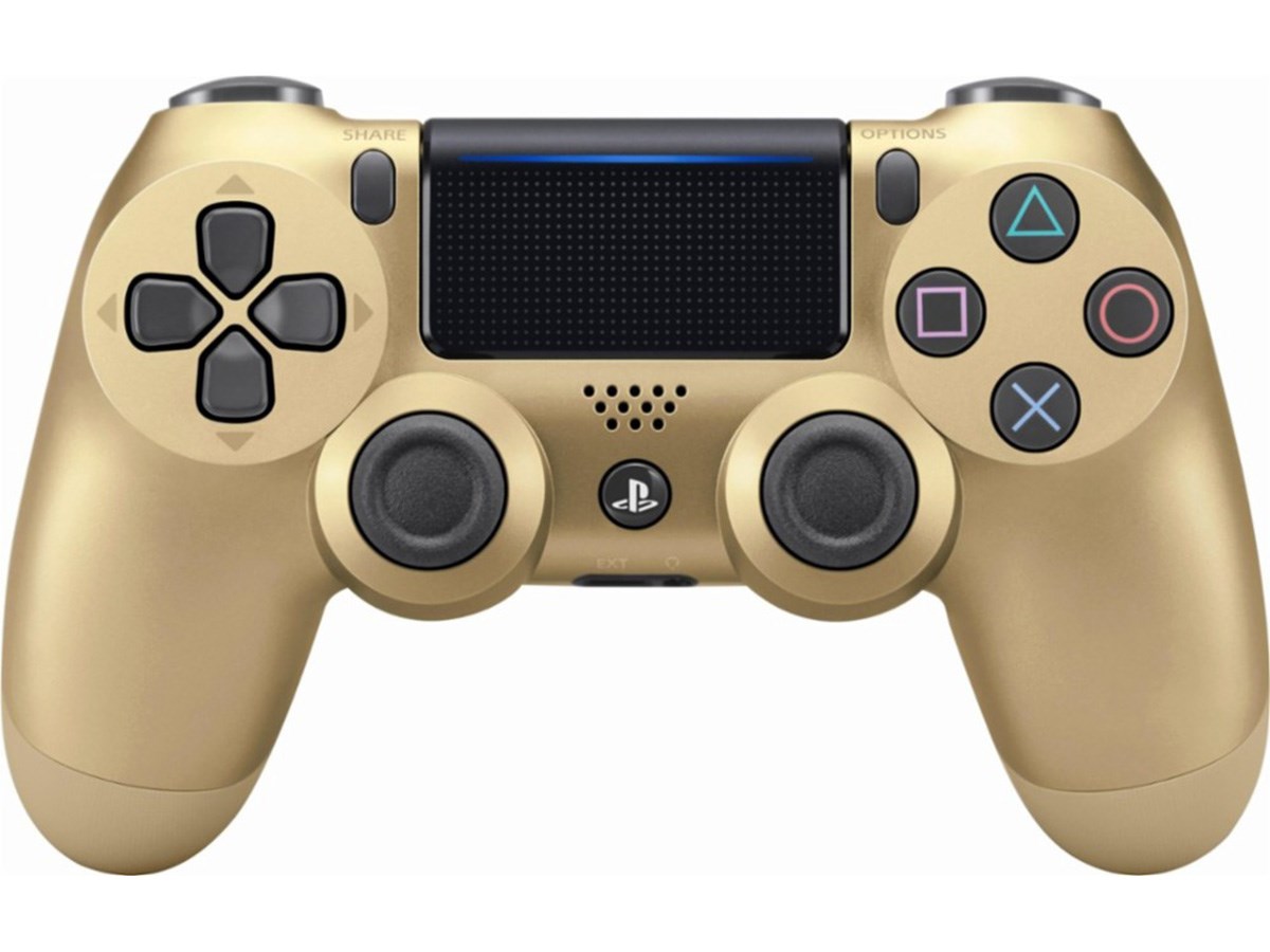 Sony Playstation 4 Dualshock 4 Wireless Controller Gold (Refurbished/felújított)