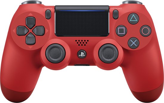 Sony Playstation 4 Dualshock 4 Wireless Controller Magma Red - PlayStation 4 Kontrollerek