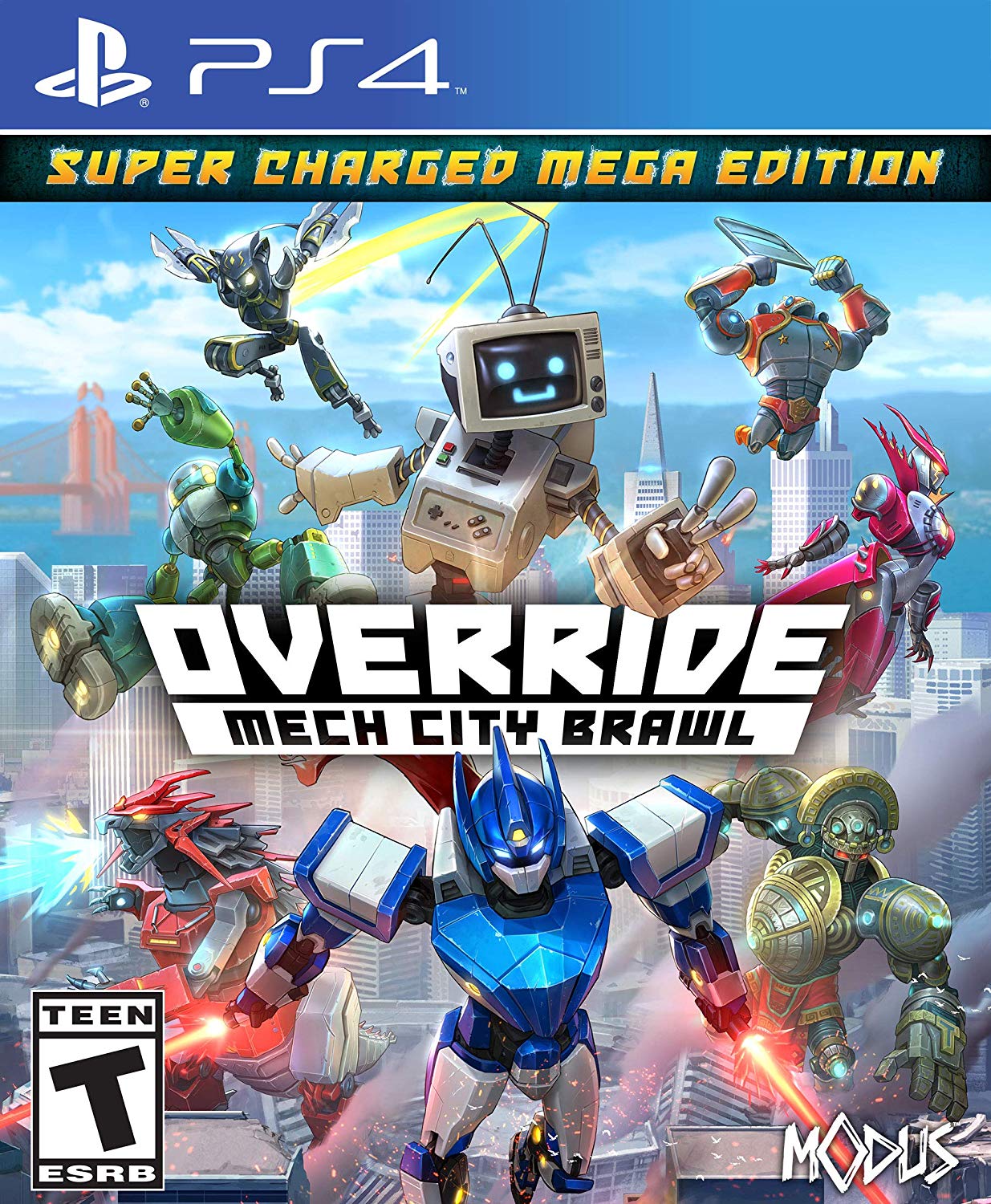 Override Mech City Brawl Super Charged Mega Edition - PlayStation 4 Játékok