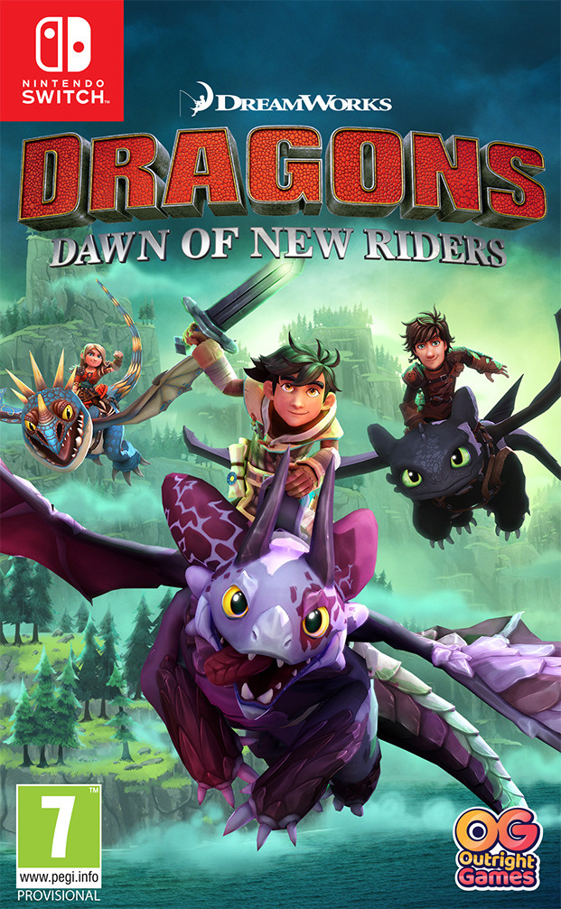 DreamWorks Dragons Dawn of New Riders - Nintendo Switch Játékok
