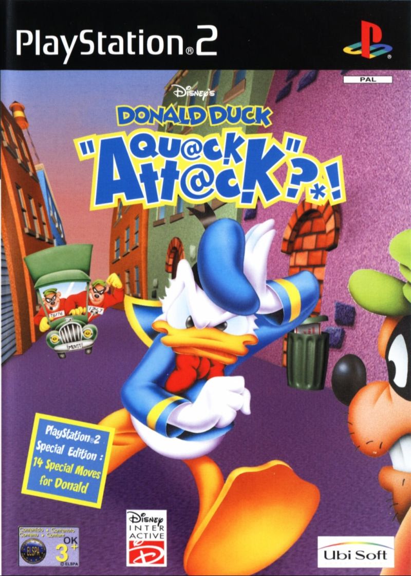 Disneys Donald Duck Quack Attack - PlayStation 2 Játékok