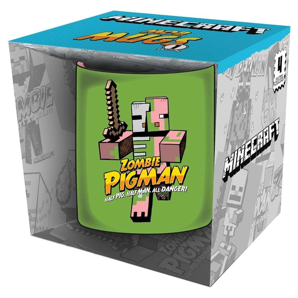 Minecraft Zombie Pigman porcelán bögre