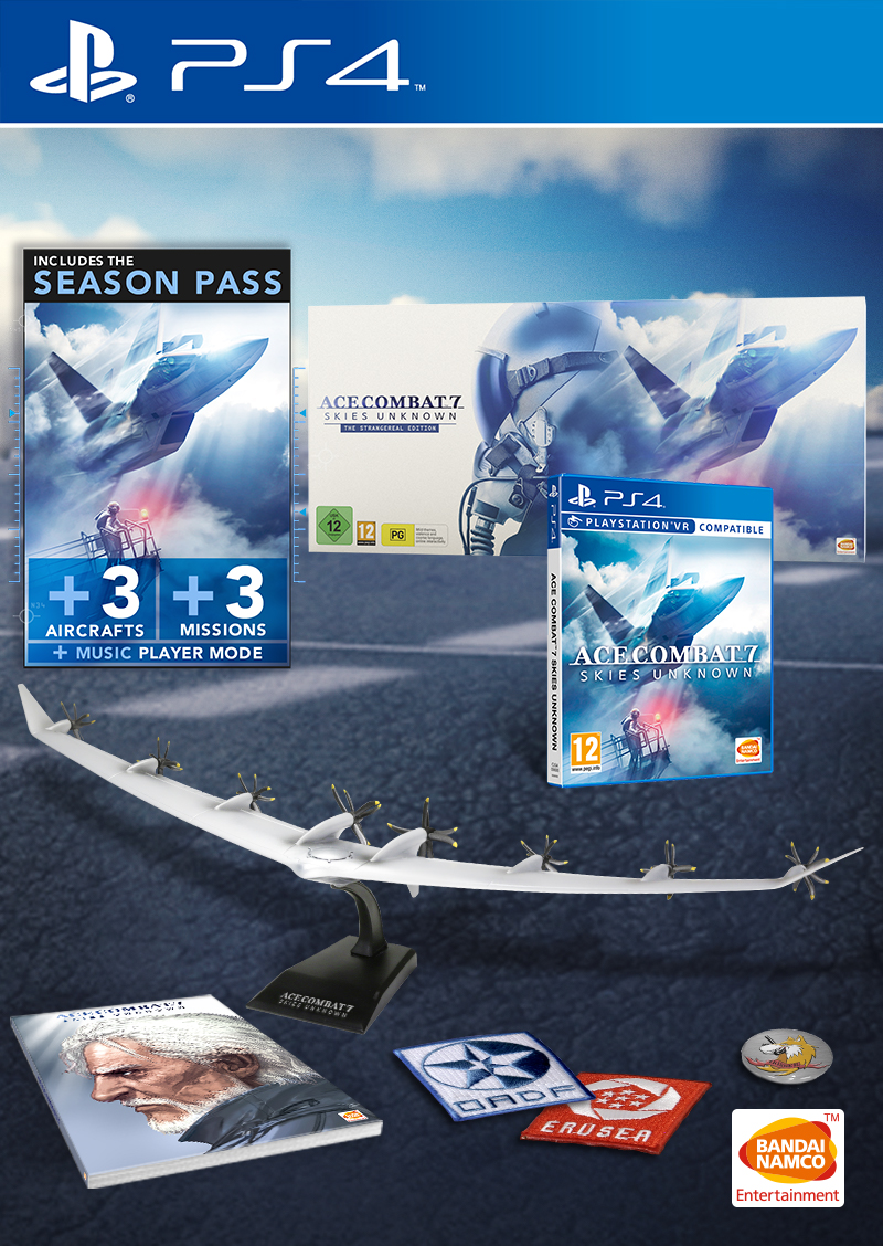 Ace Combat 7 Skies Unknown The Strangereal Edition - PlayStation 4 Játékok
