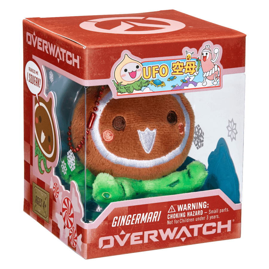 Overwatch Mini Pachimari Plush Hangers  Gingermari
