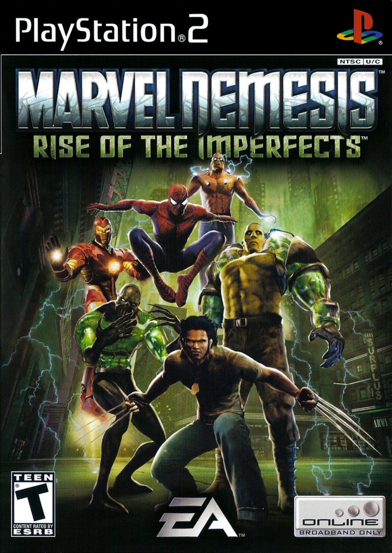 MARVEL Nemesis Rise of the Imperfect - PlayStation 2 Játékok