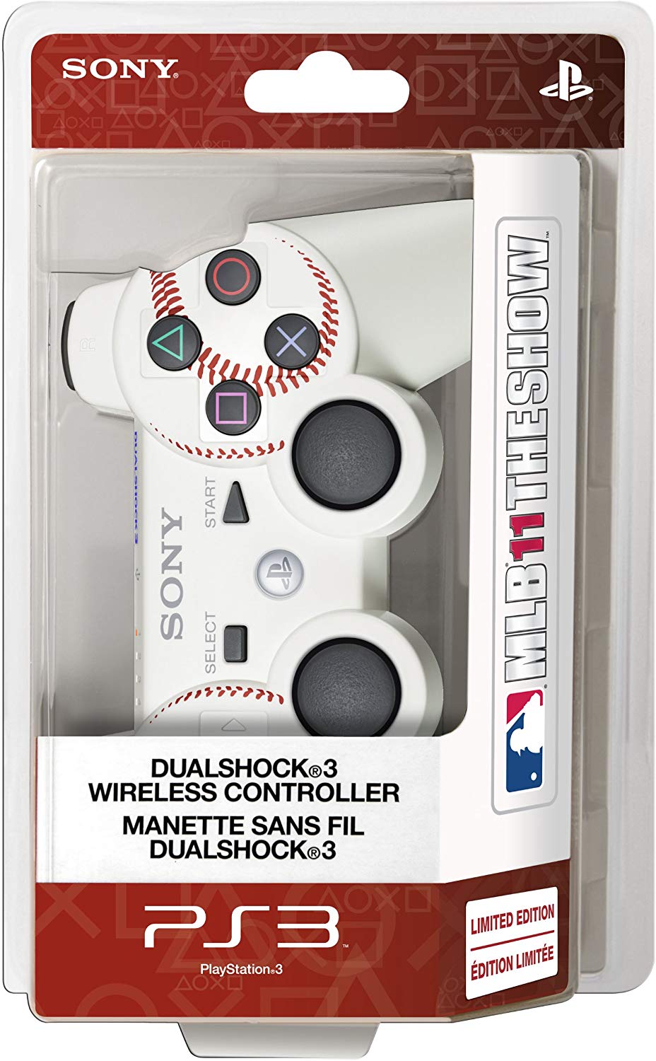 DualShock 3 Wireless Controller MLB 11 The Show Edition